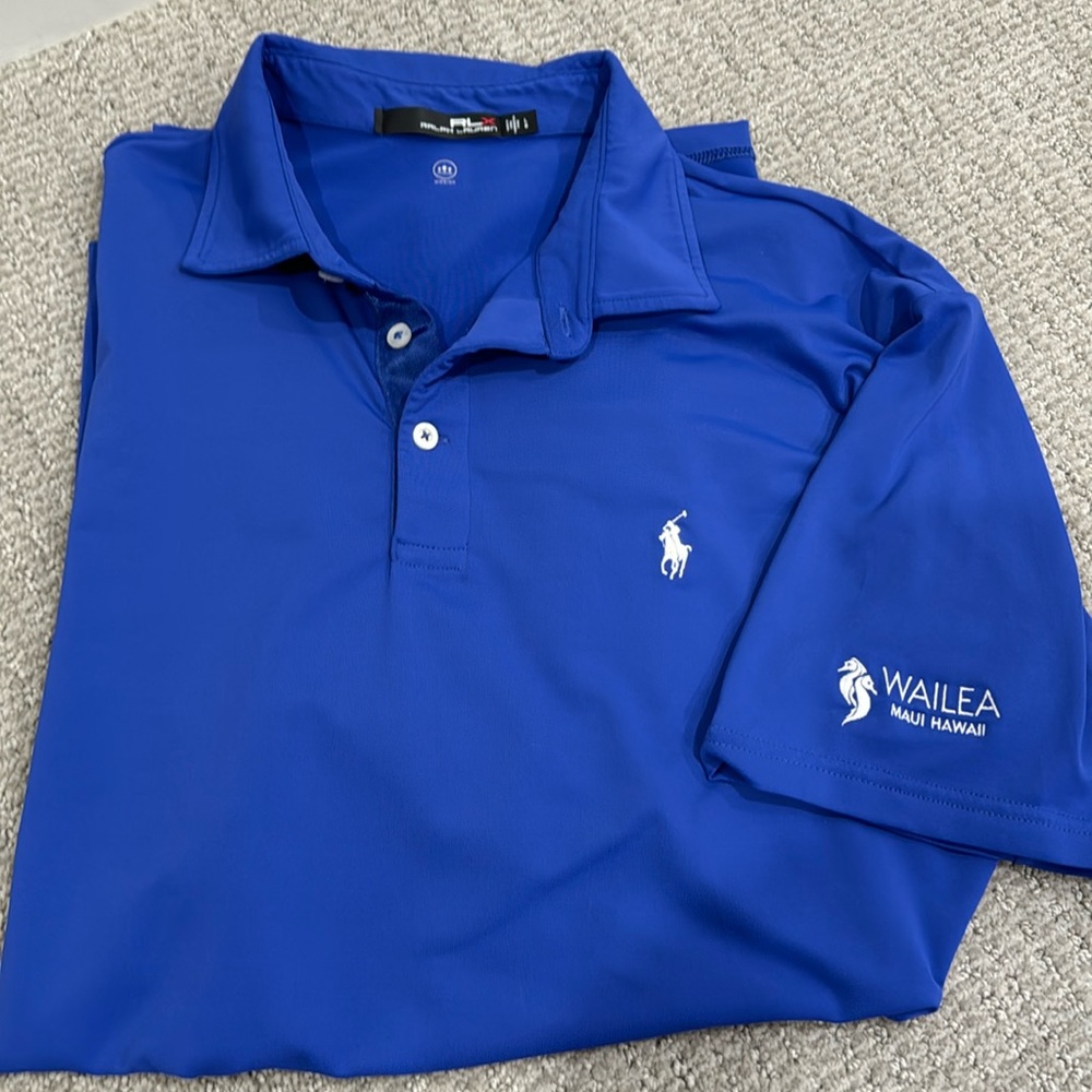 Men’s RLX EUC XL polo, Wailea Maui